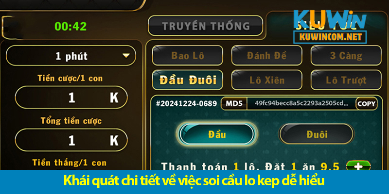 Cách soi cầu lô kép giúp bạn thắng cược một cách ngoạn mục